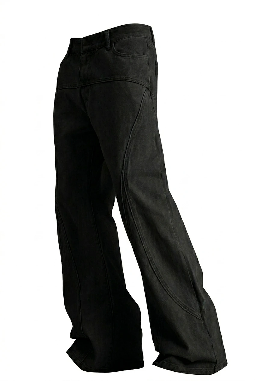 AMPLUS / B-002 — Washed Black